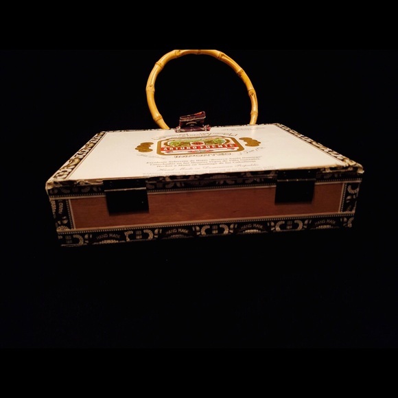 Cigar box bag / purse - Picture 6 of 6